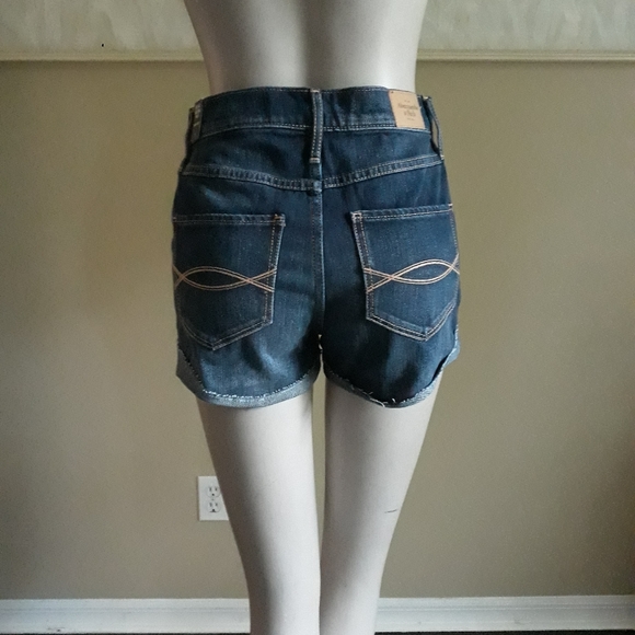 ❌SOLD❌Abercrombie & Fitch Natural Waist Jeans Short Sz 2 - Picture 3 of 14